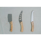 Artesa Cheese Knives with Acacia Wood Handles   3 per pack - McGrocer