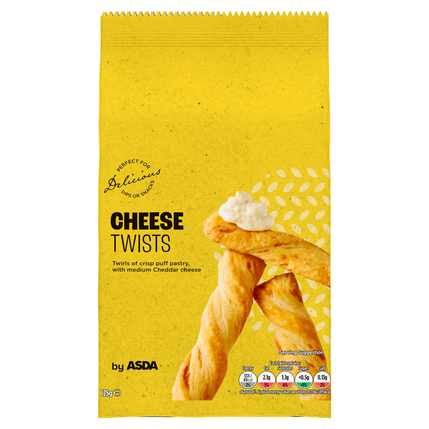 ASDA Cheese Twists 125g - McGrocer