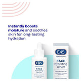 E45 Hydrating Facial Serum For Dry &amp;amp; Sensitive Skin 30Ml