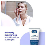 E45 Night Cream To Repair &amp;amp; Replenish Dry Skin 50Ml