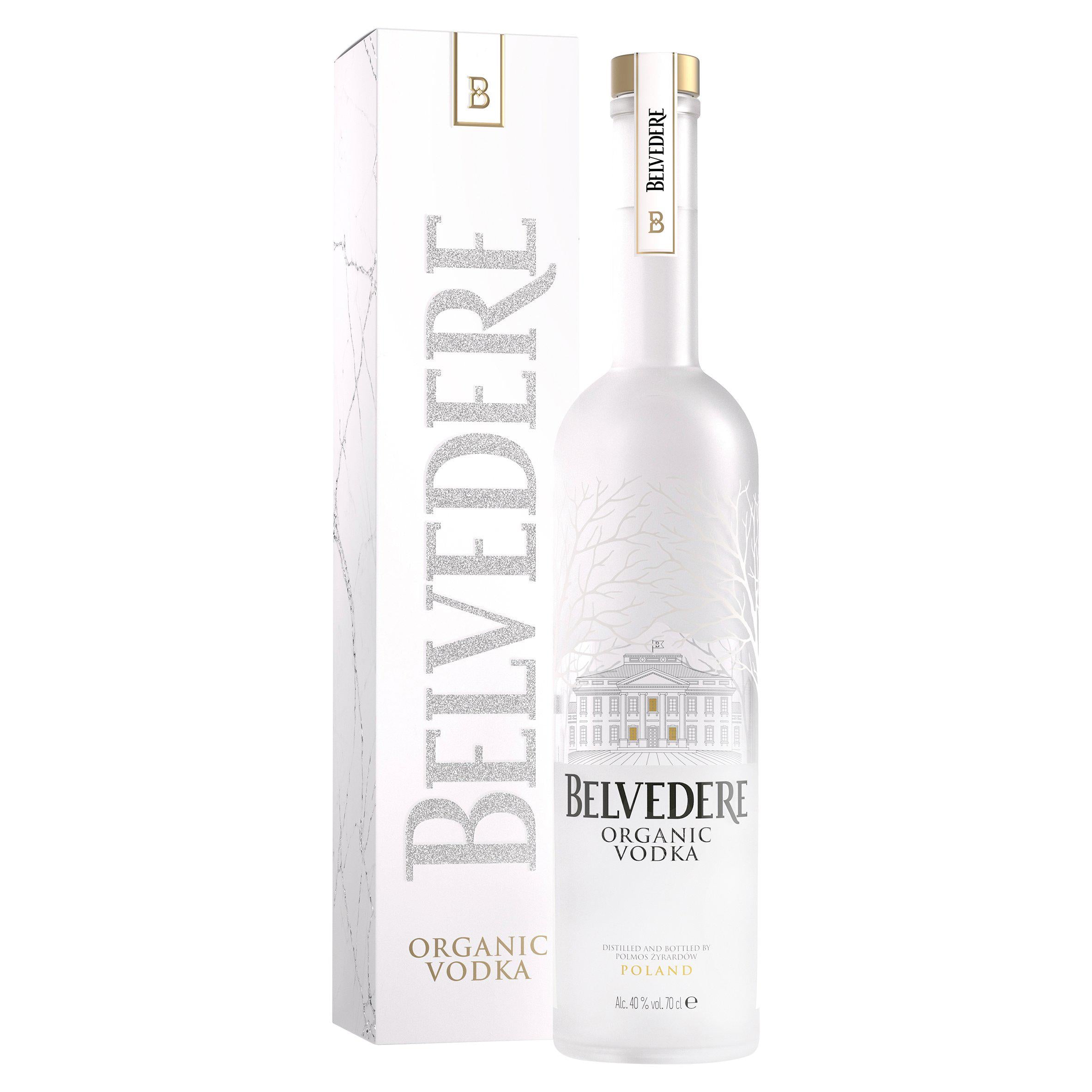 Belvedere Organic Ultra Premium Vodka 70cl - McGrocer