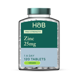 Holland & Barrett Zinc 15mg 60 Tablets - 999116