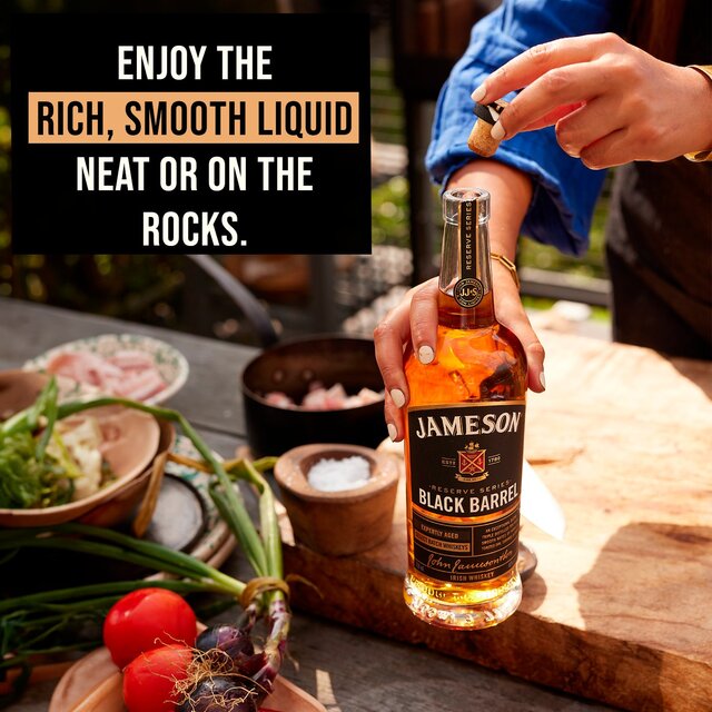 Jameson Black Barrel Triple Distilled Blended Irish Whiskey   70cl - McGrocer