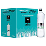 AQUA Carpatica Glass Naturally Sparkling Mineral Water Nitrates Free   6 x 750ml - McGrocer