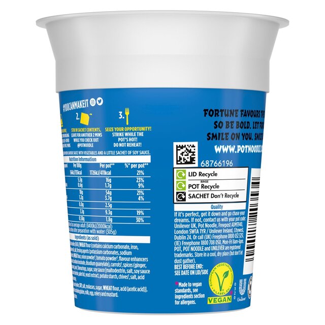 Pot Noodle Chinese Chow Mein   90g - McGrocer