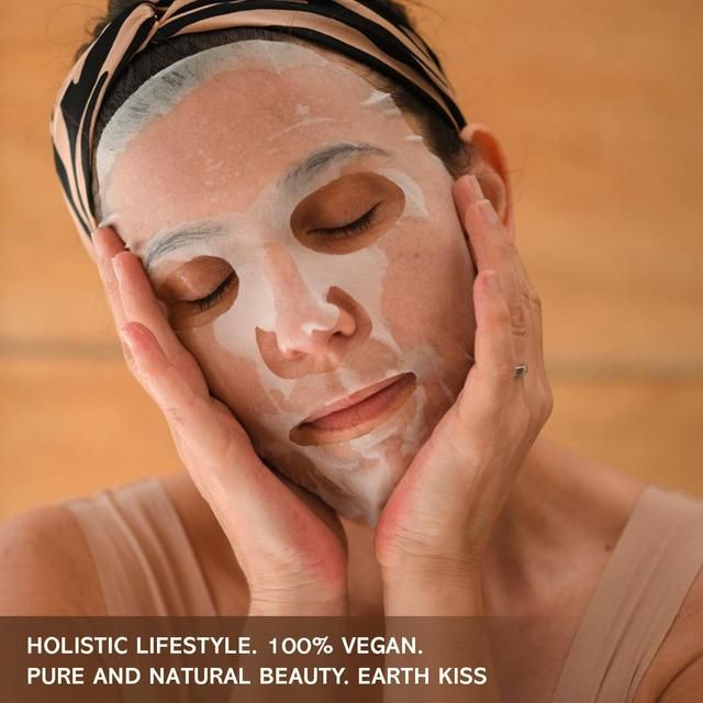 Earth Kiss Super Naturals Kombucha &amp;amp; Shiitake Purifying Sheet Mask