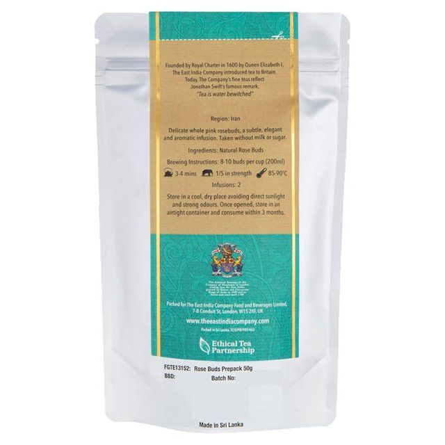 EAST INDIA COMPANY Rose Buds - Speciality Loose Leaf Infusion   50g