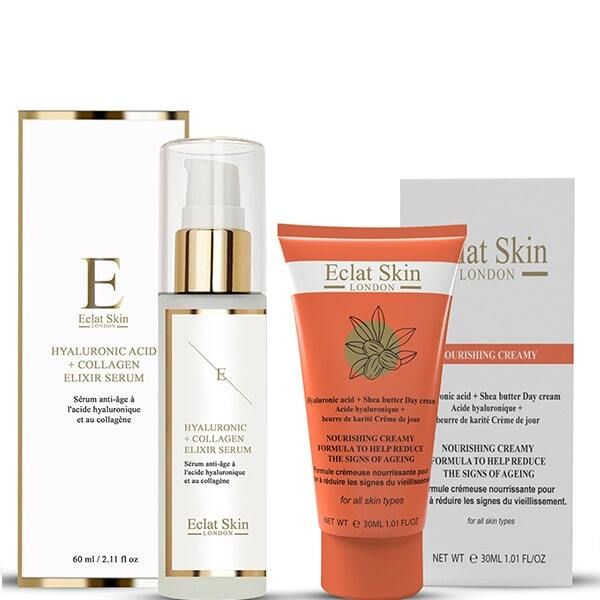 Eclat Skin London HA &amp;amp; Collagen Serum + HA Shea Butter cream