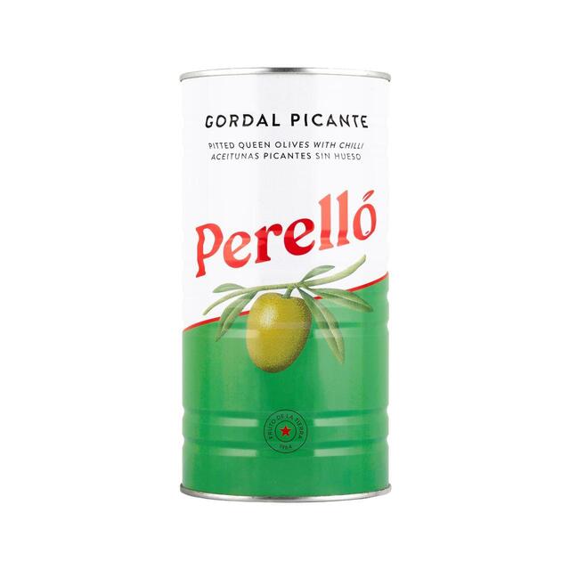 Brindisa Perello Gordal Pitted Olives Picante 600g   600g - McGrocer