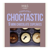 M&S Mini Chocolate Cupcake Selection   9 per pack - McGrocer