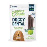 Edgard &amp;amp; Cooper Apple &amp;amp; Eucalyptus Medium Dog Dental Sticks   7 per pack