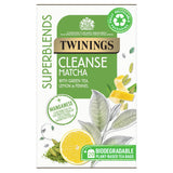 Twinings Superblends Cleanse Matcha Plant-Based Tea Bags 40g x20
