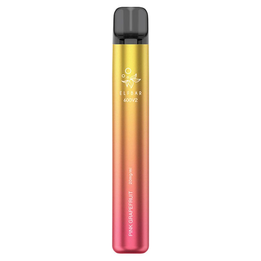 Elf Bar 600V2 Pink Grapefruit Disposable E-Cig 20mg