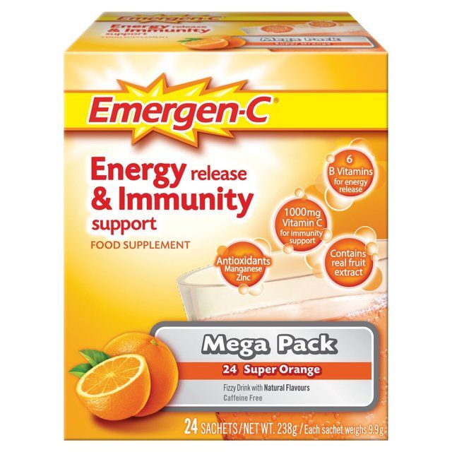 EMERGEN-C Multivitamin Energy &amp;amp; Immunity Vitamin C  Sachets 24   24 per pack