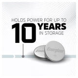 Energizer 2025 Lithium Coin Battery   4 per pack