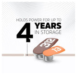 Energizer Hearing Aid batteries 13   8 per pack