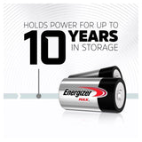Energizer Max D Batteries Alkaline   4 per pack