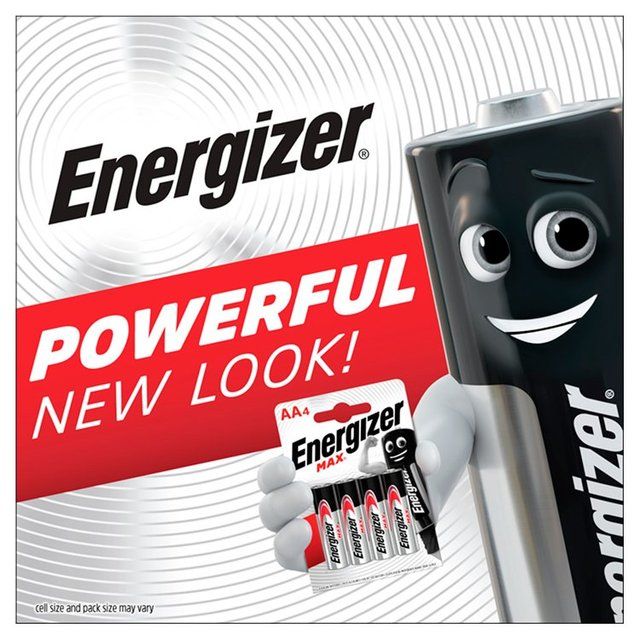 Energizer Max D Batteries Alkaline   4 per pack