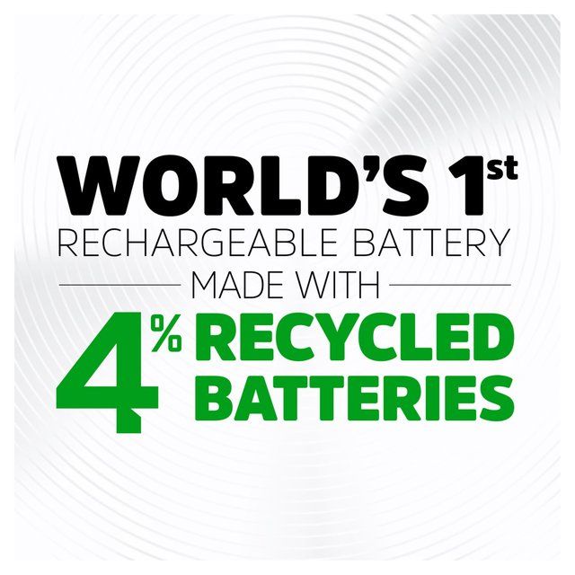 Energizer Power Plus AAA Rechargeable Batteries   4 per pack