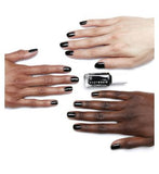 Essie ExprEssie Quick Dry Formula, Black Grey Nail Polish 380 Now Or Never