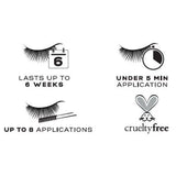 Eylure Lash Tint - Black - Permanent Tint For Lashes