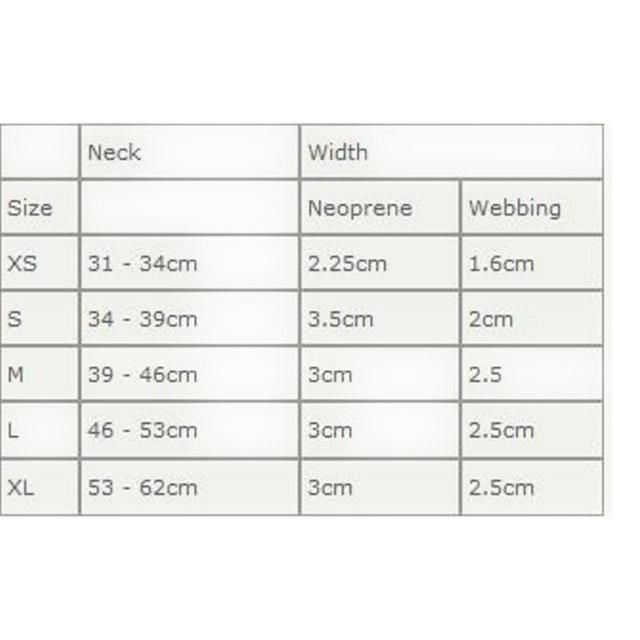 EzyDog Neo Classic Black Dog Collar