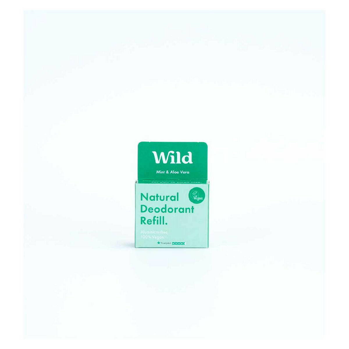 Wild Men's Mint & Aloe Vera Deodorant Refill 40g GOODS Boots   