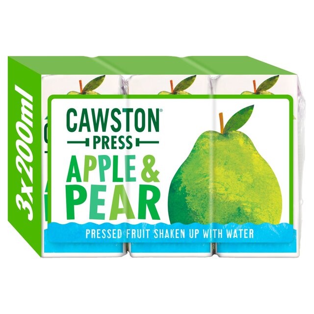 Cawston Press Kids Blend Apple & Pear Juice   3 x 200ml - McGrocer
