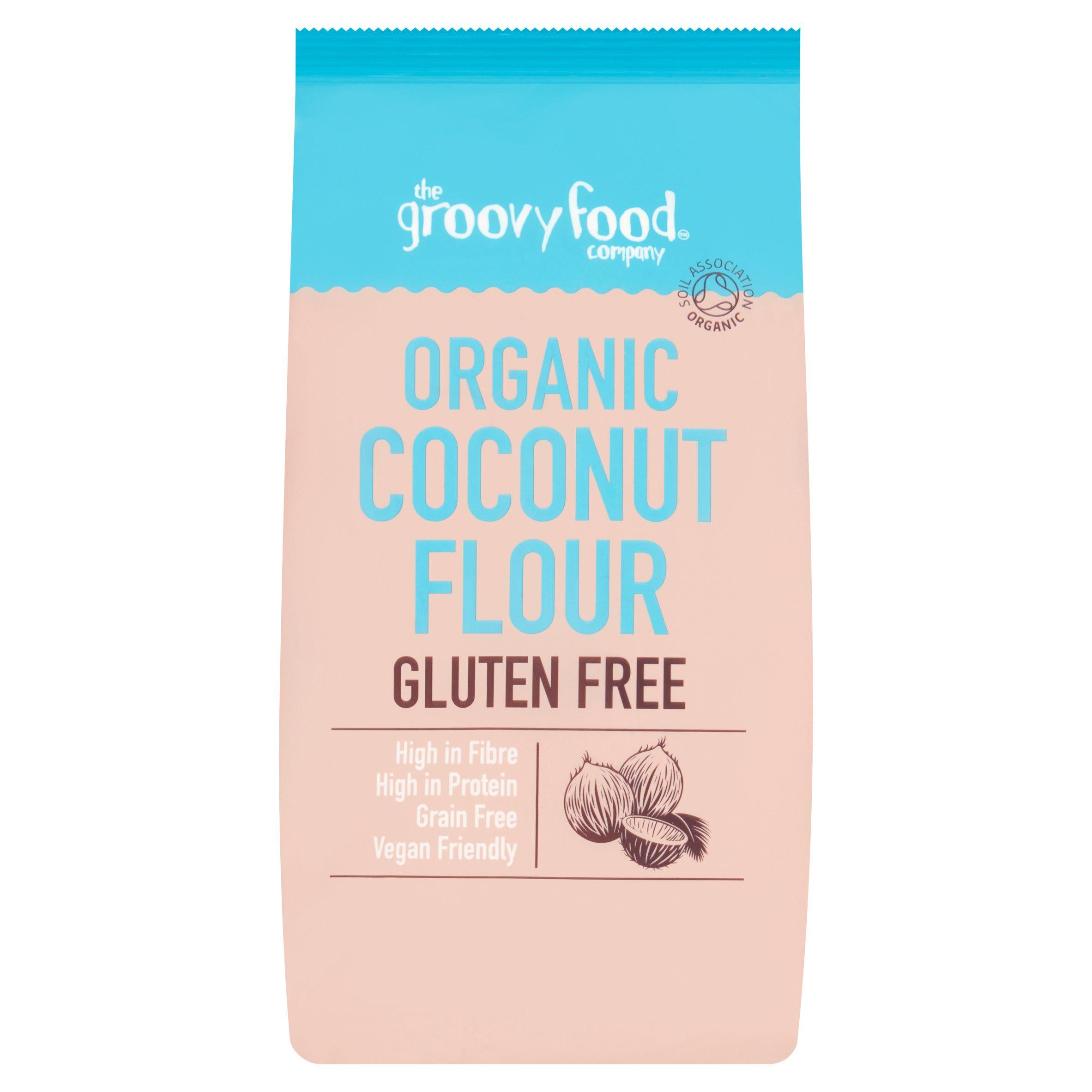 The Groovy Food Company Organic Coconut Flour 500g flour Sainsburys   