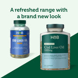 Holland & Barrett Pure Cod Liver Oil 500mg 120 Capsules - 999055