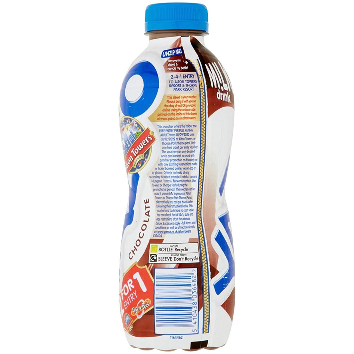 Yazoo Chocolate Milkshake, 10 x 400ml GOODS Costco UK