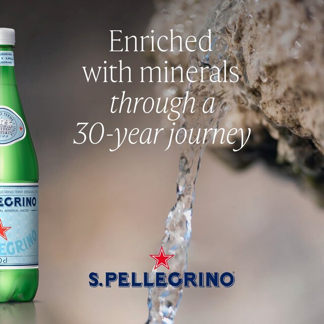 San Pellegrino Sparkling Natural Mineral Water   6 x 500ml - McGrocer