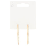 Superdrug Diamante Double Hoop Earrings GOODS Superdrug   