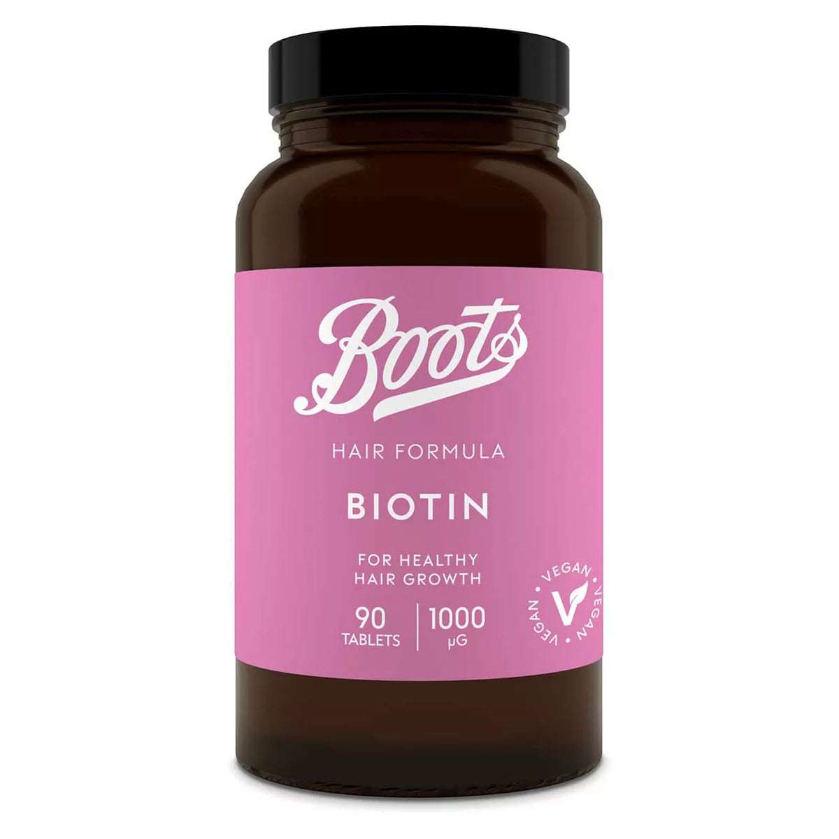 Boots Hair Formula Biotin 90 Tablets - McGrocer