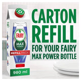 Fairy Max Power Antibac Eucalyptus Washing Up Liquid   980ml