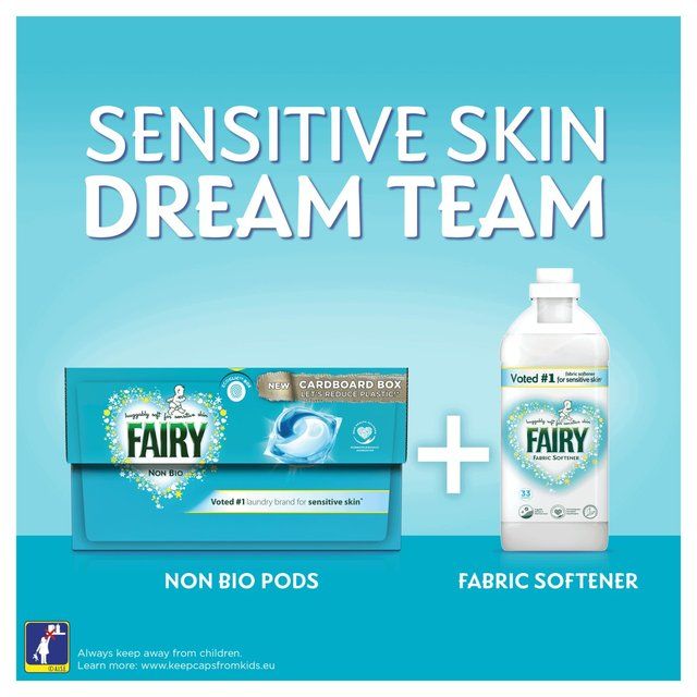 Fairy Non Bio Pods Washing Capsules For Sensitive Skin 25 Washes