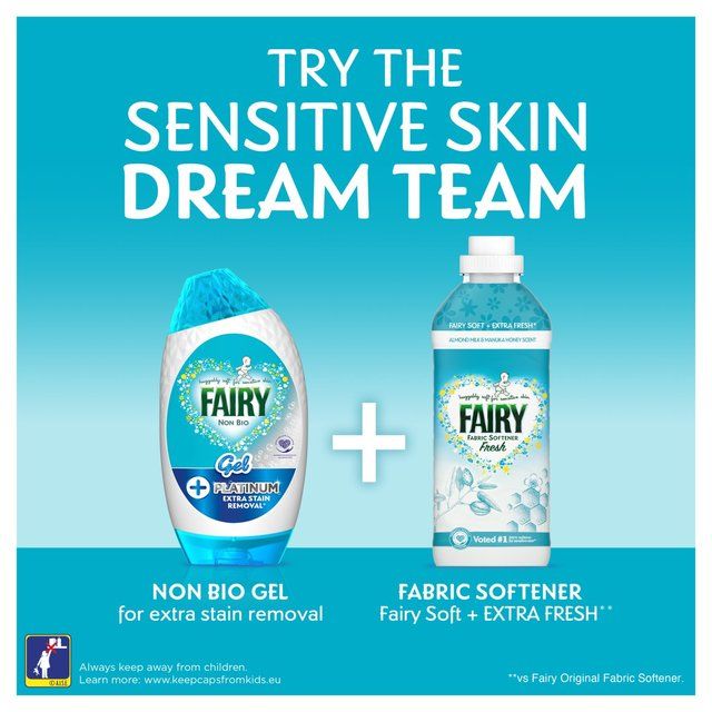 Fairy Platinum Non Bio Washing Liquid 63 Washes   2079ml