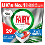 Fairy Platinum Plus Fresh Herbal Breeze Deep Clean Dishwasher Tablets x29