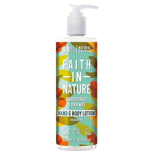 Faith in Nature Grapefruit &amp;amp; Orange Hand and Body Lotion   400ml