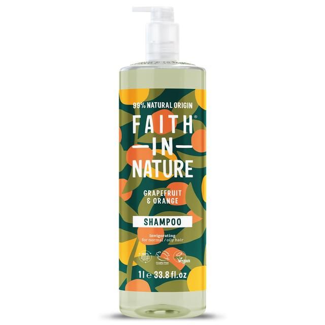 Faith In Nature Shampoo - Grapefruit &amp;amp; Orange   1L