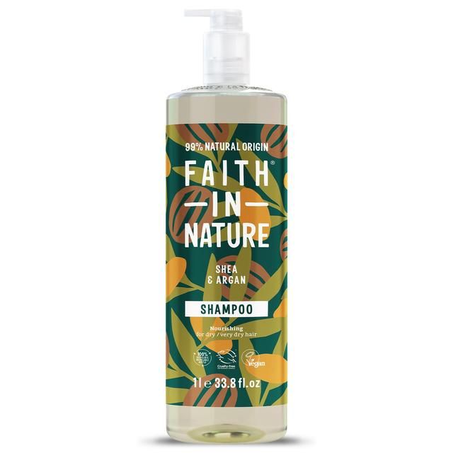 Faith In Nature Shampoo - Shea &amp;amp; Argan   1L
