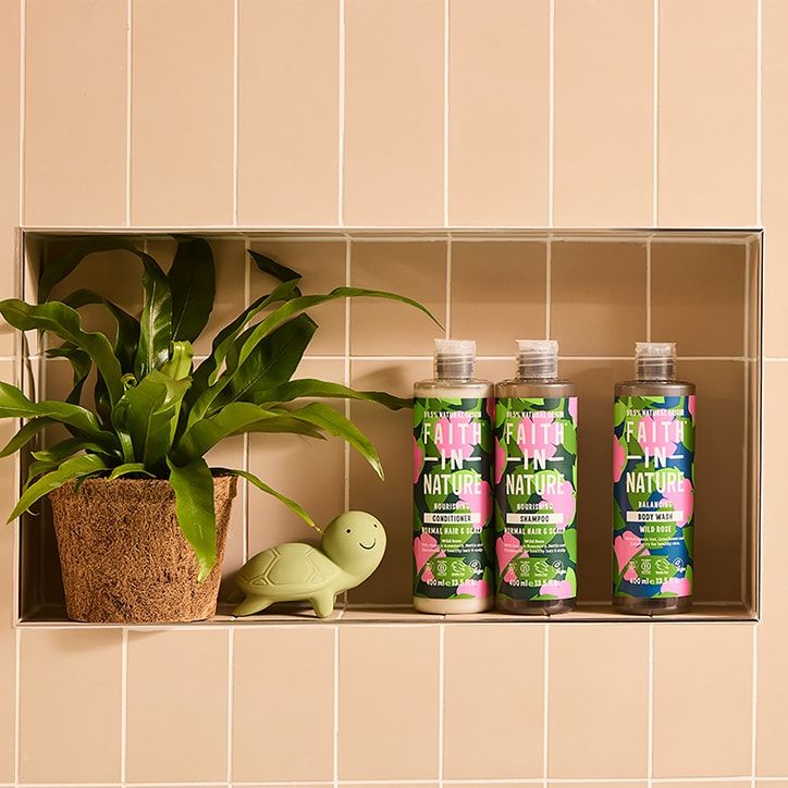 Faith In Nature Wild Rose Body Wash 400ml