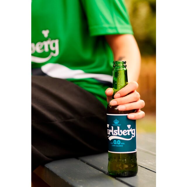 Carlsberg Alcohol Free Lager Beer Bottles   4 x 330ml - McGrocer