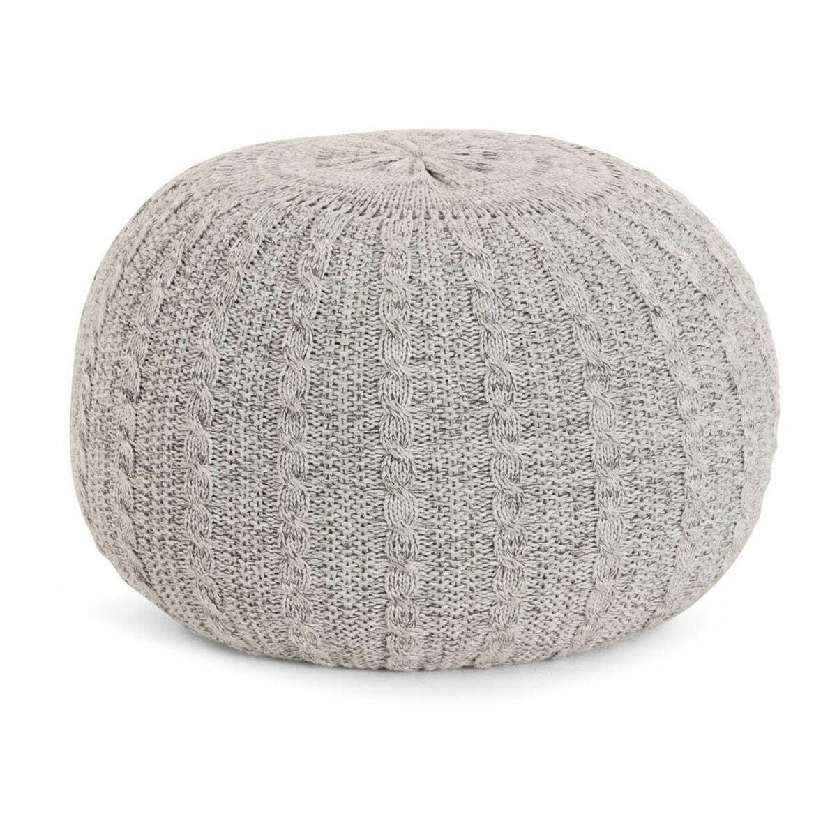 Tutti Bambini Knitted Pouffe - Pebble (Grey) GOODS Boots   
