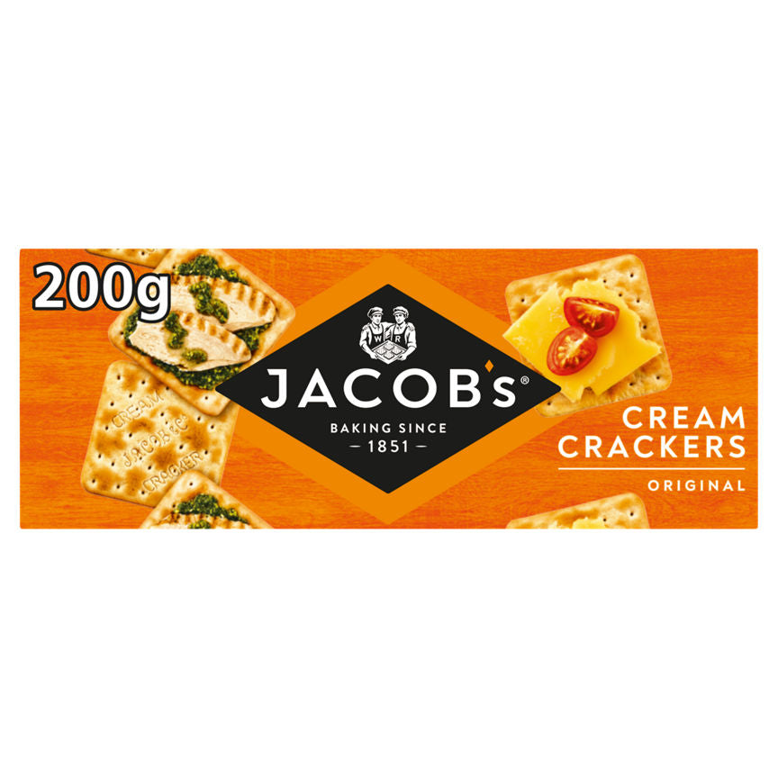 Jacob's Original Cream Crackers 200g - McGrocer