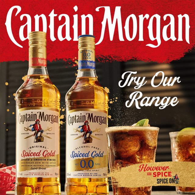 Captain Morgan Original Spiced Gold Rum Based Spirit Drink   1L - McGrocer