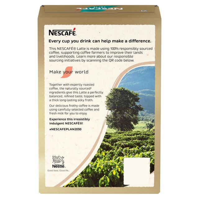 Nescafe Latte Instant Coffee 8 Sachets   6 x 144g - McGrocer