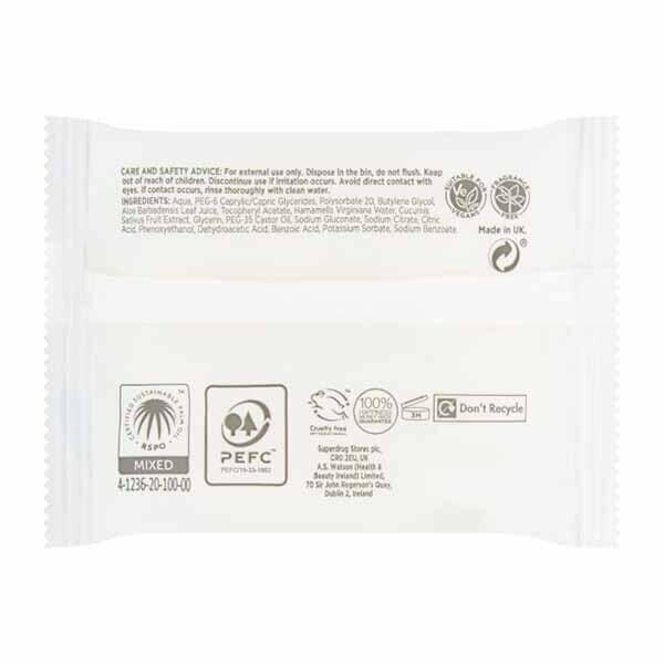 Superdrug Cleansing Makeup Remover Pads GOODS Superdrug   