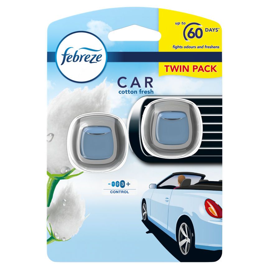 Febreze Air Freshener Car Cotton&amp;nbsp;