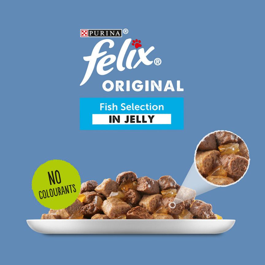 Felix Fish Selection in Jelly Cat Food